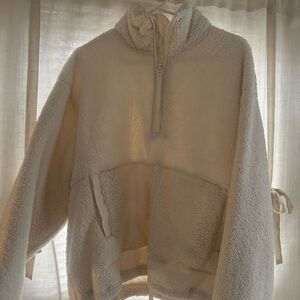 All in Motion Cream Sherpa Jacket